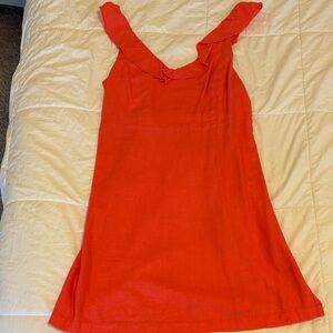 Old Navy Coral Textured Top